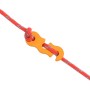 Windseil mit reflektierenden Spannern, 8 Stück, 4 m lang, 4 mm Durchmesser. von , Zeltzubehör - Ref: Foro24-4008134, Preis: 6...