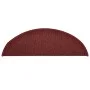 Stair tread carpets 15 units red 56x17x3 cm by vidaXL, Stair mats - Ref: Foro24-322372, Price: 53,95 €, Discount: %