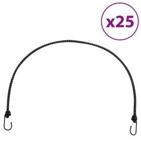 Cuerdas elásticas con tiras reflectantes y ganchos 25 uds 100cm by , Tent Accessories - Ref: Foro24-4008155, Price: 44,83 €, ...