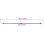 Elastische Bänder mit reflektierenden Streifen und Haken 25 Stück 100 cm. von , Zeltzubehör - Ref: Foro24-4008155, Preis: 43,...