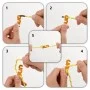Cuerda de vientos con tensores reflectantes 8 piezas 4 m 4 mm by , Tent Accessories - Ref: Foro24-4008136, Price: 67,17 €, Di...