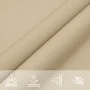 Toldo de vela poliéster oxford 100% beige 7x5x5 m de , Sombrillas - Ref: Foro24-4000967, Precio: 44,79 €, Descuento: %