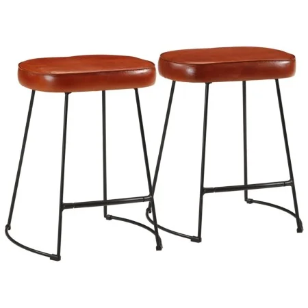 Barhocker 2 Stück dunkelbraun 40x29,5x53 cm von , Küchenhocker - Ref: Foro24-358928, Preis: 65,01 €, Rabatt: %