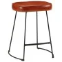 Taburetes de bar 2 uds marrón oscuro 40x29,5x53 cm de , Taburetes de cocina - Ref: Foro24-358928, Precio: 65,01 €, Descuento: %
