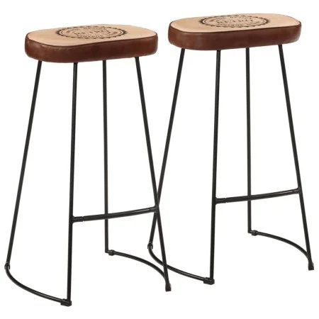 Barhocker 2 Stück dunkelbraun 44x37,5x78 cm von , Küchenhocker - Ref: Foro24-358923, Preis: 105,94 €, Rabatt: %