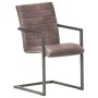Cantilever dining chairs 2 units brown genuine leather by vidaXL, dining chairs - Ref: Foro24-321841, Price: 279,70 €, Discou...