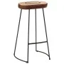 Taburetes de barra 2 uds marrón oscuro 44x37,5x78 cm by , Kitchen stools - Ref: Foro24-358923, Price: 105,94 €, Discount: %