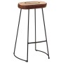 Taburetes de barra 2 uds marrón oscuro 44x37,5x78 cm by , Kitchen stools - Ref: Foro24-358923, Price: 116,61 €, Discount: %