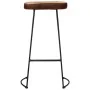 Barhocker 2 Stück dunkelbraun 44x37,5x78 cm von , Küchenhocker - Ref: Foro24-358923, Preis: 105,94 €, Rabatt: %