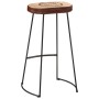 Taburetes de barra 2 uds marrón oscuro 44x37,5x78 cm by , Kitchen stools - Ref: Foro24-358923, Price: 116,61 €, Discount: %
