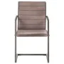Cantilever dining chairs 2 units brown genuine leather by vidaXL, dining chairs - Ref: Foro24-321841, Price: 279,70 €, Discou...