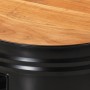 Hohe Barhockertische in Trommelform, 3 Stück Massivholz aus Akazie. von , Couchtisch - Ref: Foro24-358935, Preis: 166,46 €, R...