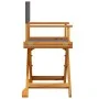 Faltbare Regiestühle, 2 Stück, dunkelgraues Gewebe. von , Gartenstühle - Ref: Foro24-365836, Preis: 140,07 €, Rabatt: %
