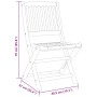 Faltbares Gartenspeiseset, 3-teilig, aus massivem Akazienholz. von , Gartensets - Ref: Foro24-3206329, Preis: 148,20 €, Rabat...