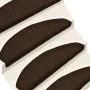 Self-adhesive stair tread mat 15 units 65x21x4 cm brown by vidaXL, Stair mats - Ref: Foro24-322351, Price: 47,65 €, Discount: %