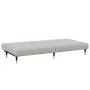 Sofá cama de 2 plazas con taburete terciopelo gris claro von , Sofas - Ref: Foro24-3258145, Preis: 323,24 €, Rabatt: %