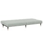 Sofá cama de 2 plazas con taburete terciopelo gris claro von , Sofas - Ref: Foro24-3258145, Preis: 322,56 €, Rabatt: %