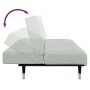 Sofá cama de 2 plazas con taburete terciopelo gris claro von , Sofas - Ref: Foro24-3258145, Preis: 323,24 €, Rabatt: %
