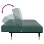 Sofá cama de 2 plazas con taburete terciopelo verde oscuro by , Sofas - Ref: Foro24-3258147, Price: 339,65 €, Discount: %