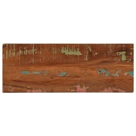 Rechteckiger Tisch aus massivem recyceltem Holz, 90x30x3,8 cm. von , Tischplatten - Ref: Foro24-371101, Preis: 42,62 €, Rabat...