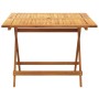 Garten-Essgruppe 5-teilig, Stoff, Massivholz, Blättermuster von , Gartensets - Ref: Foro24-3281788, Preis: 289,25 €, Rabatt: %