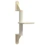 Kratzbaum für Katzen an der Wand in Creme, 85,5 cm. von , Katzenmöbel - Ref: Foro24-172392, Preis: 25,10 €, Rabatt: %