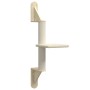 Kratzbaum für Katzen an der Wand in Creme, 85,5 cm. von , Katzenmöbel - Ref: Foro24-172392, Preis: 25,74 €, Rabatt: %