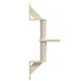 Árbol rascador para gatos de pared crema 85,5 cm by , Cat furniture - Ref: Foro24-172392, Price: 25,74 €, Discount: %