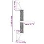 Kratzbaum für Katzen an der Wand in Creme, 85,5 cm. von , Katzenmöbel - Ref: Foro24-172392, Preis: 25,10 €, Rabatt: %