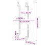Árbol rascador para gatos de pared gris claro 180 cm by , Cat furniture - Ref: Foro24-172402, Price: 74,60 €, Discount: %