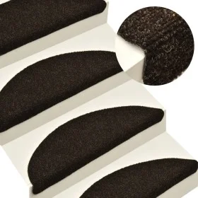 Self-adhesive stair mat 15 pcs 65x21x4 cm brown by vidaXL, Stair mats - Ref: Foro24-322349, Price: 48,90 €, Discount: %