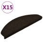 Selbstklebende Stufenmatte 15 Stück 65x21x4 cm braun von vidaXL, Treppenmatten - Ref: Foro24-322349, Preis: 49,91 €, Rabatt: %
