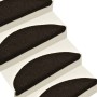 Selbstklebende Stufenmatte 15 Stück 65x21x4 cm braun von vidaXL, Treppenmatten - Ref: Foro24-322349, Preis: 49,91 €, Rabatt: %