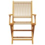 Sillas de jardín plegables 6 uds madera maciza acacia beige von , Gartenstühle - Ref: Foro24-3214572, Preis: 542,91 €, Rabatt: %