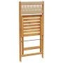 Sillas de jardín plegables 6 uds madera maciza acacia beige by , Garden chairs - Ref: Foro24-3214608, Price: 259,36 €, Discou...