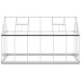 Gewächshaus mit silbernem Aluminiumrahmen 334x169x202 cm von , Gewächshäuser - Ref: Foro24-3266329, Preis: 585,63 €, Rabatt: %