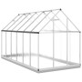 Gewächshaus mit silbernem Aluminiumrahmen 334x169x202 cm von , Gewächshäuser - Ref: Foro24-3266329, Preis: 585,63 €, Rabatt: %