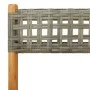 Juego de bistro de 3 piezas ratán PE y madera maciza gris by , Garden sets - Ref: Foro24-3281839, Price: 149,11 €, Discount: %