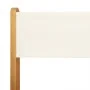 Juego de bistro de 3 piezas tela y madera maciza blanco crema by , Garden sets - Ref: Foro24-3281748, Price: 127,40 €, Discou...
