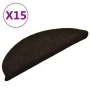 Selbstklebende Stufenmatte 15 Stück 56x17x3cm braun von vidaXL, Treppenmatten - Ref: Foro24-322348, Preis: 38,21 €, Rabatt: %