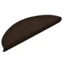 Self-adhesive stair mat 15 pcs 56x17x3cm brown by vidaXL, Stair mats - Ref: Foro24-322348, Price: 38,95 €, Discount: %