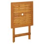 Juego de bistro de 3 piezas tela y madera maciza blanco crema by , Garden sets - Ref: Foro24-3281760, Price: 133,60 €, Discou...