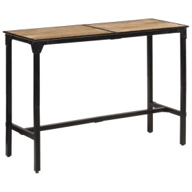 Mesa de bar madera maciza de mango rugoso 150x55x107 cm de , Taburetes de cocina - Ref: Foro24-358937, Precio: 283,76 €, Desc...