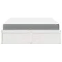 Bed with mattress solid pine wood white140x200 cm by , Beds and slatted bases - Ref: Foro24-3281935, Price: 401,13 €, Discoun...