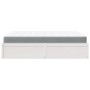 Bed with mattress solid pine wood white140x200 cm by , Beds and slatted bases - Ref: Foro24-3281935, Price: 406,39 €, Discoun...