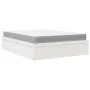 Bed with mattress solid pine wood white140x200 cm by , Beds and slatted bases - Ref: Foro24-3281935, Price: 401,13 €, Discoun...