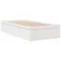 Bed with mattress solid pine wood white 90x190 cm by , Beds and slatted bases - Ref: Foro24-3281956, Price: 264,11 €, Discoun...