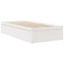 Cama con colchón madera maciza de pino blanco 90x190 cm de , Camas y somieres - Ref: Foro24-3281956, Precio: 271,84 €, Descue...