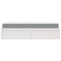 Cama con colchón madera maciza de pino blanco 90x190 cm de , Camas y somieres - Ref: Foro24-3281956, Precio: 271,84 €, Descue...