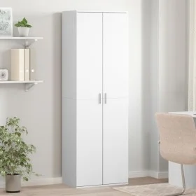 Hoher Schrank aus weißem Ingenieurholz 60x35x180 cm von , Schließfächer und Lagerschränke - Ref: Foro24-3276665, Preis: 161,9...